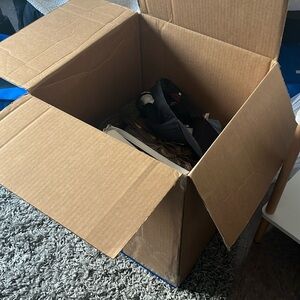 Box of women’s clothes
